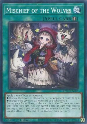 Mischief of the Wolves - BPRO-EN083 (Common)