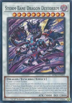 Storm-Bane Dragon Destorbim - BPRO-EN089 (Common)
