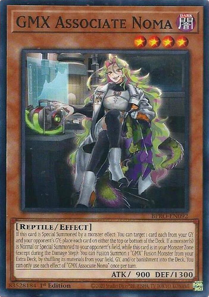 GMX Associate Noma - BPRO-EN092 (Common)