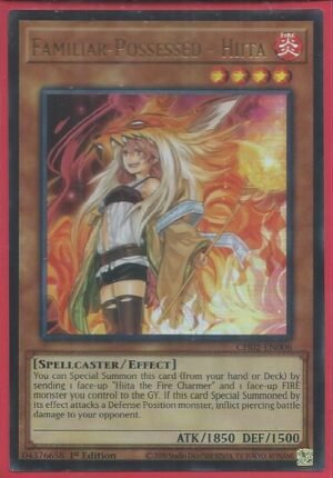 Familiar-Possessed - Hiita (alternate artwork) - CH02-EN006 (Ultra Rare)