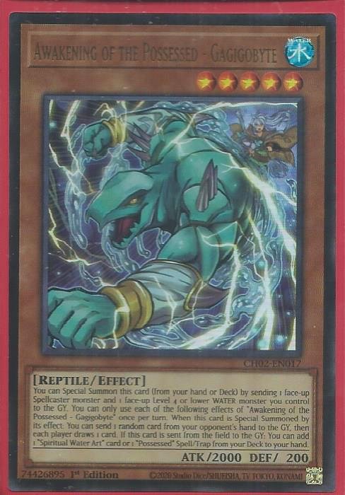 Awakening of the Possessed - Gagigobyte - CH02-EN017 (Ultra Rare)