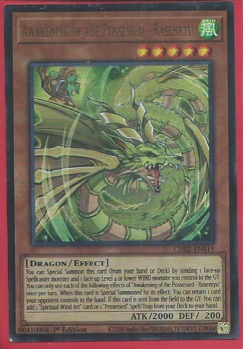 Awakening of the Possessed - Rasenryu - CH02-EN019 (Ultra Rare)