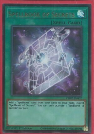Spellbook of Secrets - CH02-EN032 (Ultra Rare)