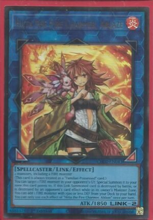 Hiita the Fire Charmer, Ablaze - CH02-EN043 (Ultra Rare)