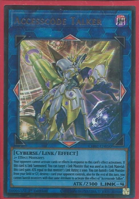 Accesscode Talker - CH02-EN050 (Ultra Rare)