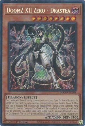 DoomZ XII Zero - Drastea - DOOD-EN008 (Secret Rare)