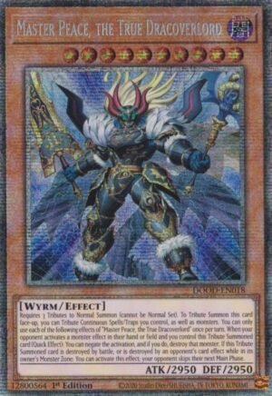 Master Peace, the True Dracoverlord - DOOD-EN018 (Secret Rare)