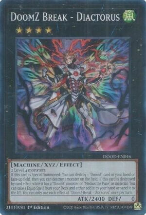 DoomZ Break - Diactorus - DOOD-EN046 (Super Rare)