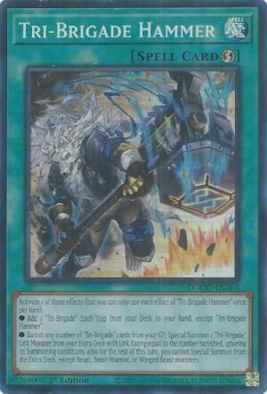 Tri-Brigade Hammer - DOOD-EN068 (Super Rare)