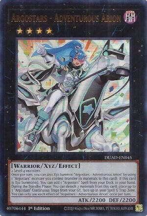 Argostars - Adventurous Arion - DUAD-EN045 (Ultra Rare)