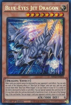 Blue-Eyes Jet Dragon - MP23-EN004 (Prismatic Secret Rare)