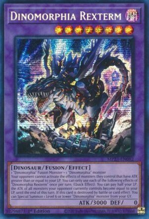 Dinomorphia Rexterm - MP23-EN082 (Prismatic Secret Rare)