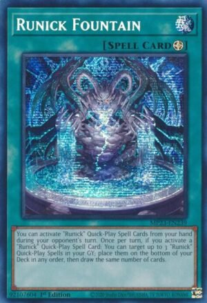 Runick Fountain - MP23-EN239 (Prismatic Secret Rare)