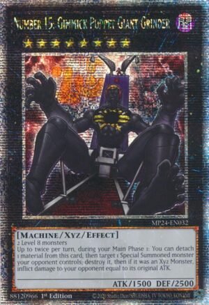 Número 15: Marioneta Trucada Moledor Gigante - MP24-SP032-QCSR (Quarter Century Secret Rare)