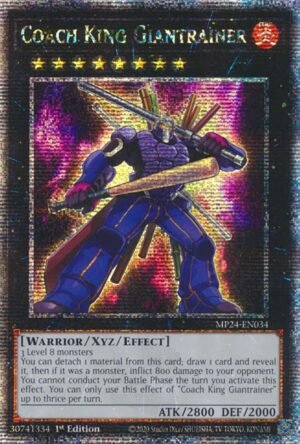 Rey de Instructores Gigantrenador - MP24-SP034-QCSR (Quarter Century Secret Rare)