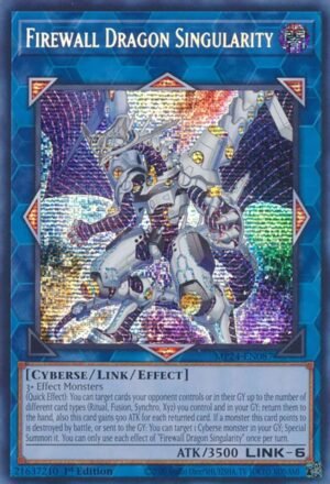Dragón Cortafuego Singularidad - MP24-SP087-PSR (Prismatic Secret Rare)