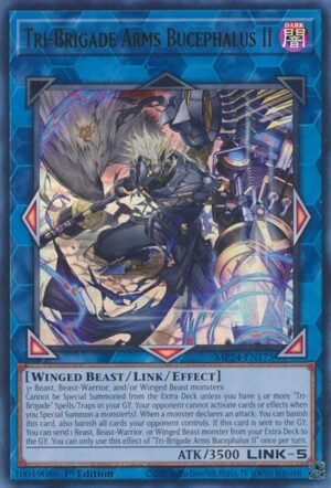 Tri-Brigada Armas Bucephalus II - MP24-SP175-UR (Ultra Rare)
