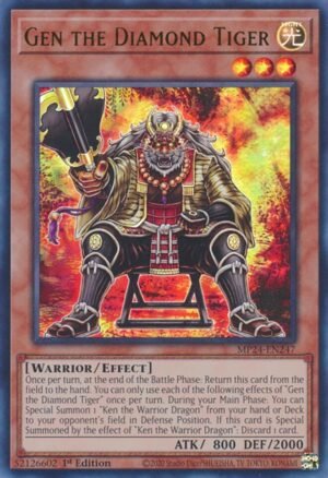 Gen el Tigre Diamante - MP24-SP247-UR (Ultra Rare)