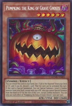 Pumpking the King of Grave Ghosts - MZMU-EN001 (Secret Rare)
