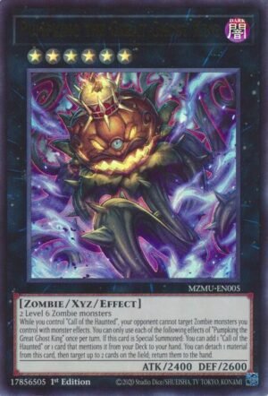 Pumpking the Great Ghost King - MZMU-EN005 (Ultra Rare)
