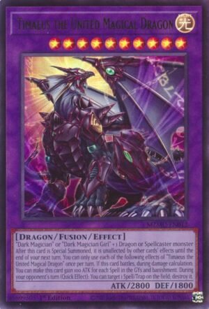 Timaeus the United Magical Dragon - MZMU-EN012 (Ultra Rare)
