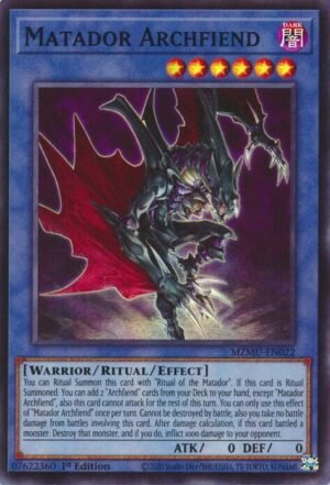 Matador Archfiend - MZMU-EN022 (Super Rare)