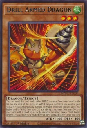 Drill Armed Dragon - MZMU-EN030 (Rare)