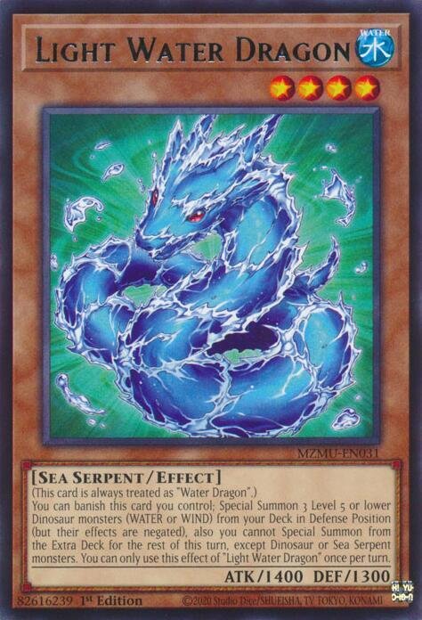 Light Water Dragon - MZMU-EN031 (Rare)