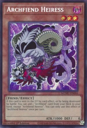 Archfiend Heiress - MZMU-EN066 (Secret Rare)