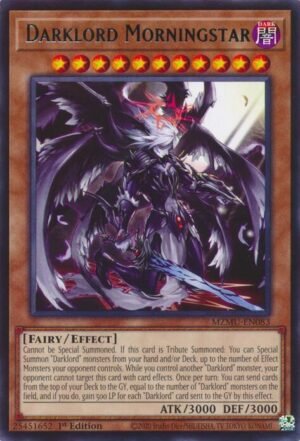 Darklord Morningstar - MZMU-EN083 (Rare)
