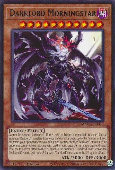 Darklord Morningstar - MZMU-EN083 (Rare)