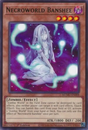 Necroworld Banshee - MZMU-EN088 (Rare)