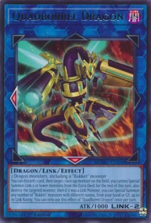 Quadborrel Dragon - MZMU-EN108 (Rare)