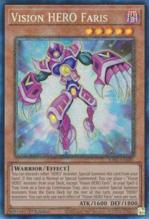 Vision HERO Faris - RA01-EN004 (Prismatic Collector's Rare)