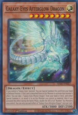 Galaxy-Eyes Afterglow Dragon - RA01-EN017 (Super Rare)