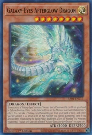Galaxy-Eyes Afterglow Dragon - RA01-EN017 (Ultra Rare)
