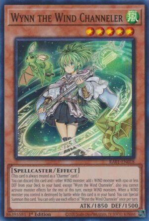 Wynn the Wind Channeler - RA01-EN018 (Super Rare)