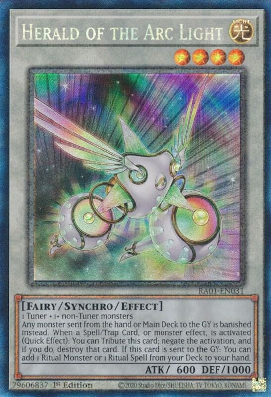 Herald of the Arc Light - RA01-EN031 (Prismatic Collector's Rare)