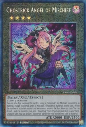 Ghostrick Angel of Mischief - RA01-EN036 (Prismatic Collector's Rare)