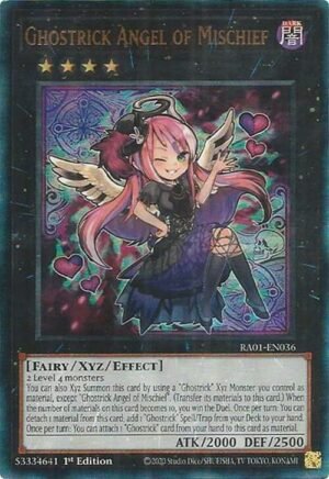 Ghostrick Angel of Mischief - RA01-EN036 (Ultimate Rare)