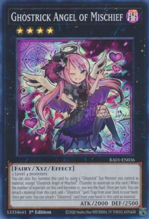 Ghostrick Angel of Mischief - RA01-EN036 (Super Rare)