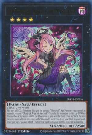 Ghostrick Angel of Mischief - RA01-EN036 (Ultra Rare)