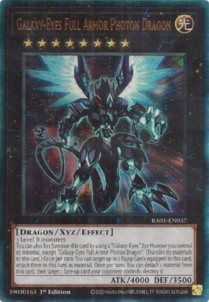 Galaxy-Eyes Full Armor Photon Dragon - RA01-EN037 (Ultimate Rare)