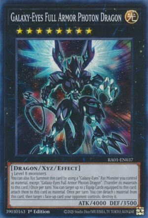 Galaxy-Eyes Full Armor Photon Dragon - RA01-EN037 (Super Rare)