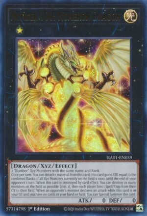 Number 100: Numeron Dragon - RA01-EN039 (Ultra Rare)