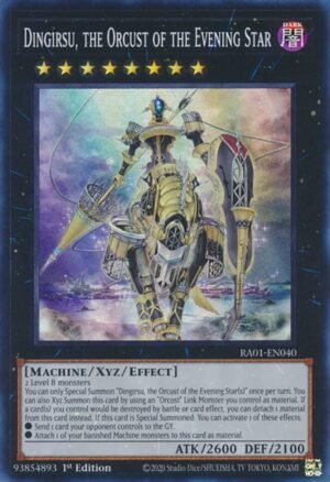 Dingirsu, the Orcust of the Evening Star - RA01-EN040 (Super Rare)