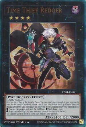 Time Thief Redoer - RA01-EN041 (Ultimate Rare)