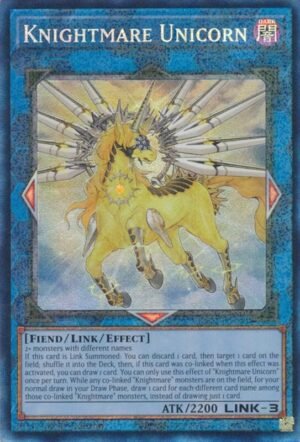 Knightmare Unicorn - RA01-EN043 (Prismatic Collector's Rare)