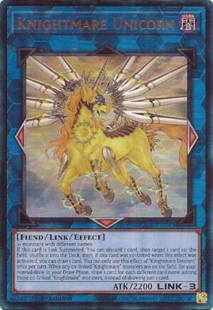 Knightmare Unicorn - RA01-EN043 (Ultimate Rare)