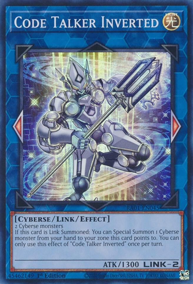 Code Talker Inverted - RA01-EN045 (Super Rare)